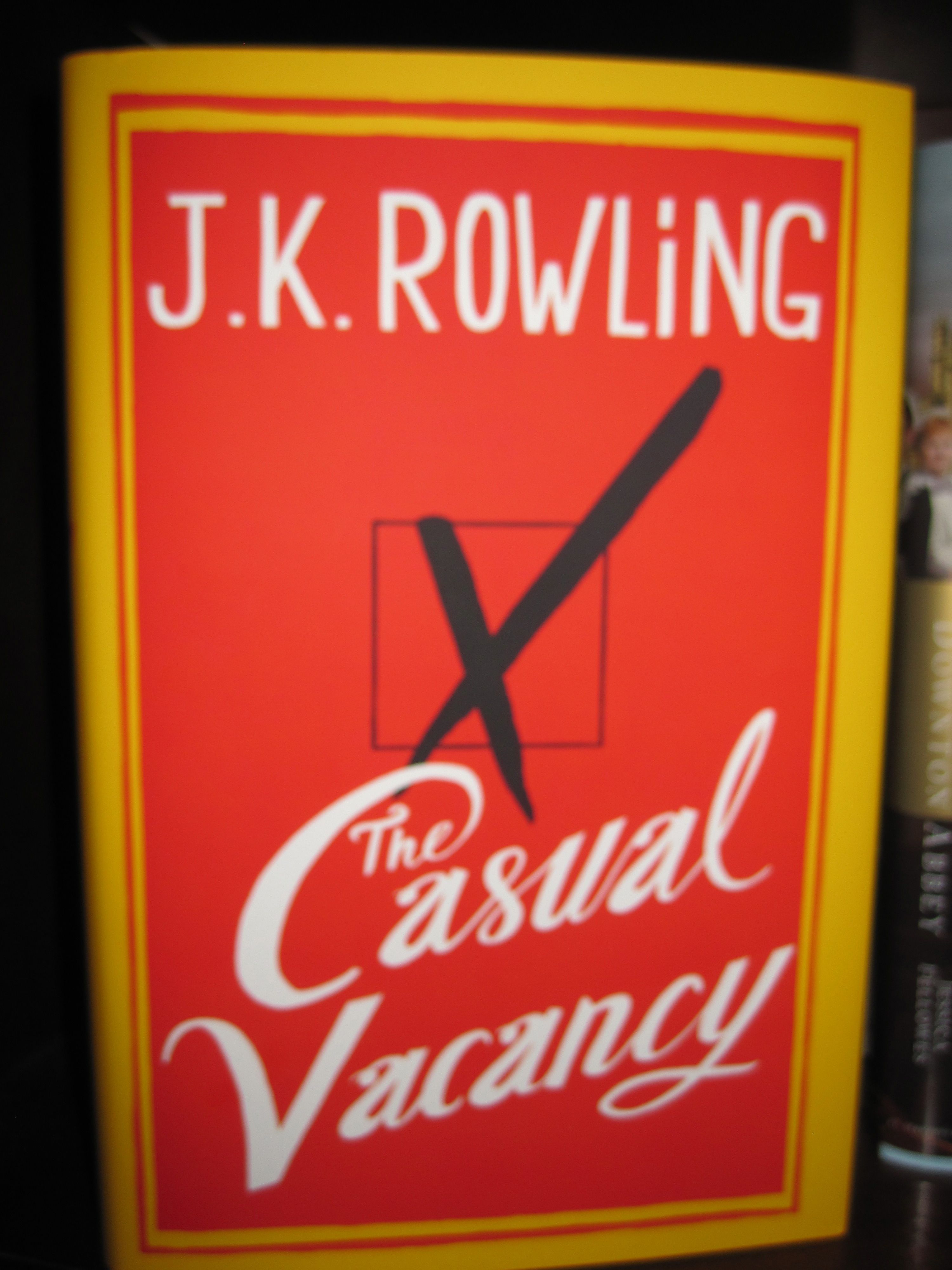 the casual vacancy novel