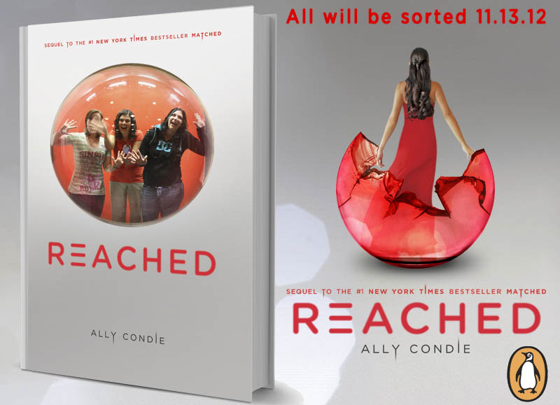 Reached by Ally Condie Bubble Cover