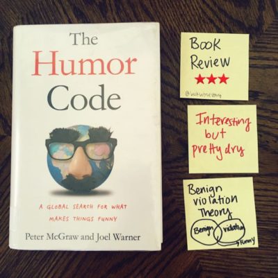 Book Review The Humor Code Peter McGraw Joel Warner