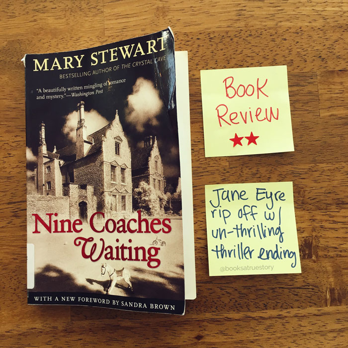 Book Review Nine Coaches Waiting Mary Stewart